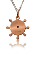 Collana Vidali Gioielli Uomo in Acciaio Spinello COAC-11-34 - COAC-11-34